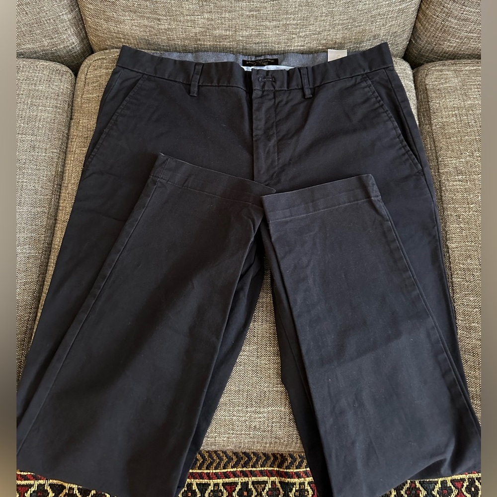 Banana Republic Navy Mason Chino (32x32)